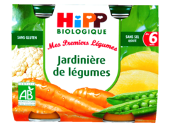HIPP biologique jardiniere de legumes (des 6 mois) 190g