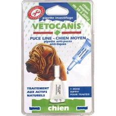 Pipette insectifuge pour chien moyen Puce Line VETOCANIS