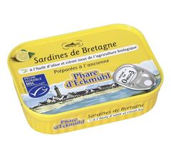 Sardines à lhuile dolive vierge extra et au citron