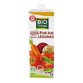 Jus tomate/légume Bio Village Pur jus - 1L