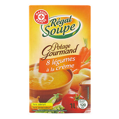 Potage gourmand Regal Soupe 8 legumes a la creme 1l