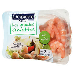 Crevettes Delpierre Decortiquees 100g