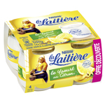 yaourt au citron la laitiere 4x125g 