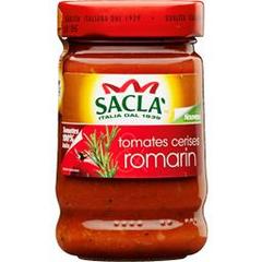 Sacla sauce tomates cerises et romarin 190g