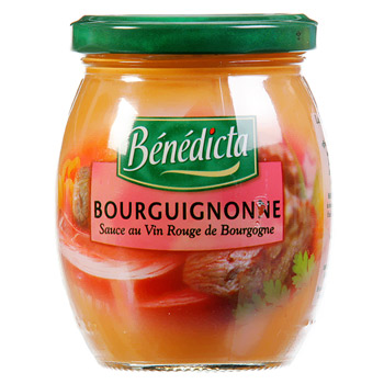 Sauce Bourguignonne au vin rouge de Bourgogne