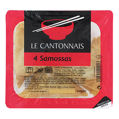 Le Cantonnais Samossas la barquette de 4 - 240 g