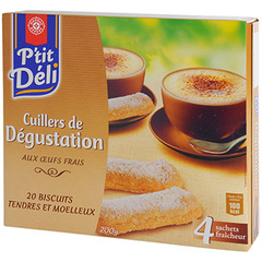 Biscuits cuillers P'tit deli Degustation 200g