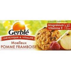 Gerble, Moelleux pomme framboise, le paquet de 138g