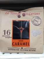 Café Le temps des cerises Dosette caramel - x16 112g