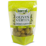 Barral olives vertes denoyautees sachet 100g