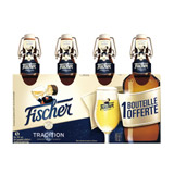 biere tradition fischer 4x65cl 
