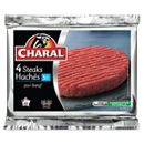 Charal steaks hachés 5% 4x100g