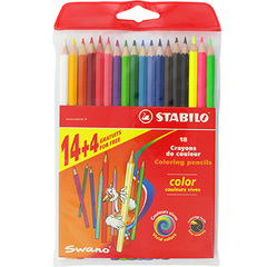 Crayons de couleur Stabilo Twistbox x14