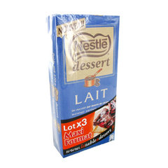 Nestle dessert chocolat au lait 3x170g