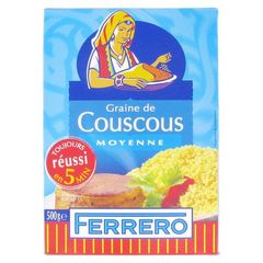 Couscous grains moyens FERRERO, 500g