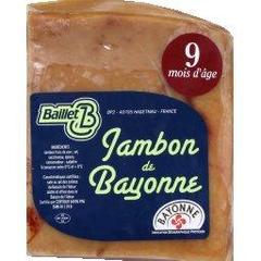 Selectionne par votre magasin, Jambon de Bayonne, le paquet de 1,242kg