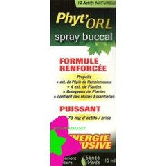 Santé Verte - Phyt'ORL Spray Buccal - Spray Gorge 15 ml