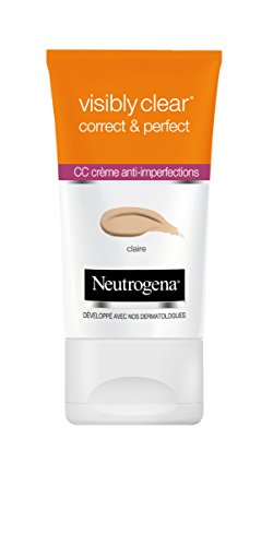 Neutrogena Visibly Clear Correct & Perfect CC Crème Anti-imperf Clair 50 ml
