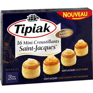 Tipiak mini croustillants saint jacques 200 g