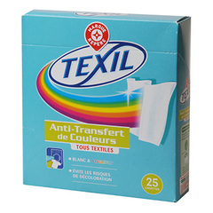 Lingette anti-transfert Texil tous textiles x25