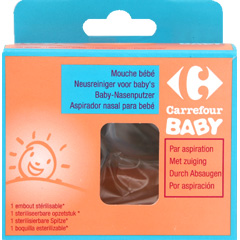 Mouche bébé par aspiration Carrefour Baby