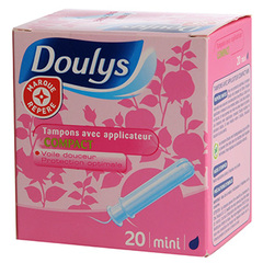 Tampon Doulys applicateur Compact mini x20