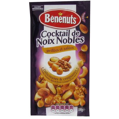 Cocktail de noix nobles BENENUTS, 100g