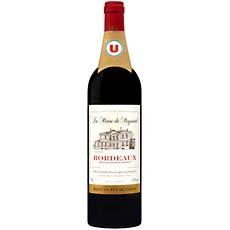 Vin rouge AOC Bordeaux La Pierre de Peyssard U, 75cl