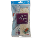 Auchan gants fins en latex large