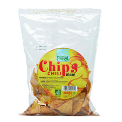 Pural Chips de Maïs au Chili Bio 125g