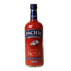 Pacific Boisson saveur fraise, sensation anis la bouteille de 100 cl