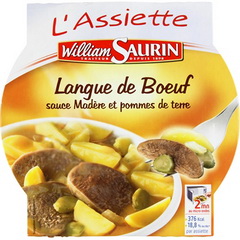 William Saurin langue de boeuf sauce madere 285g