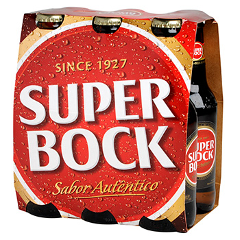 Biere blonde Super Bock 5.6%vol. 6x25cl