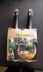Valderance cidre de Bretagne brut 2x75cl 5%vol