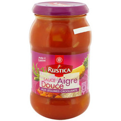 Sauce Aigre Douce Rustica Legumes croquants 400g