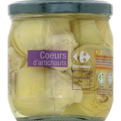 Cœurs d'artichauts Carrefour