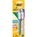 Bic Stylo bille 4 couleurs Original/Shine 1,0 mm moyen les 2 stylos