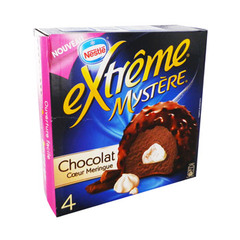 Domes glaces Mystere chocolat coeur de meringue EXTREME, 520ml
