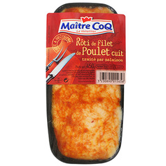 Roti de filet de poulet cuit MAITRE COQ, 450g