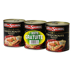William Saurin choucroute royale 2x800g