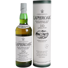 Whisky 10 ans Laphroaig 40D 70cl