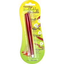 Stylo rouge Carrefour