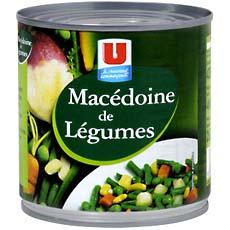 Macedoine de legumes U, 400g
