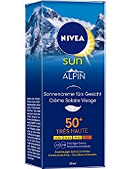 Nivea Sun Alpin Crème Solaire Visage FPS50 + 50 ml -...
