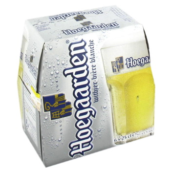 Hoegaarden bière blanche 5° -6x25cl