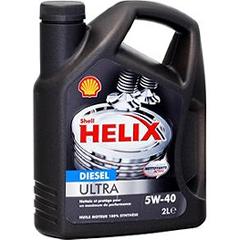 Huile 5W40 pour moteurs diesel Helix Ultra SCHELL, 2l