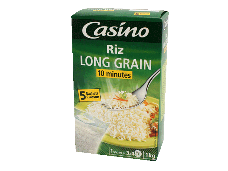 Riz long grain etuve (10 minutes)