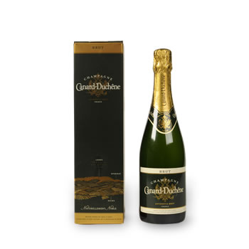 Canard Duchene Champagne authentique brut + etui - 12,00% vol