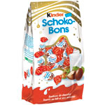 Kinder, Schoko-bons, bonbons de chocolat fourres au lait et aux noisettes, la ballotin de 125 gr