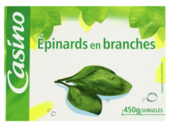 Epinards en Branches
